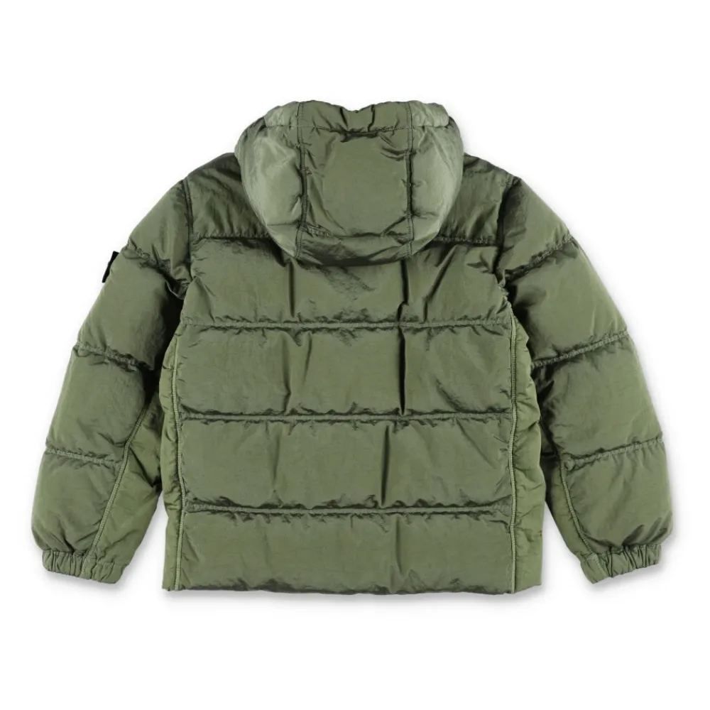 Sage Green Daunenjacke AW25>Stone Island Outlet
