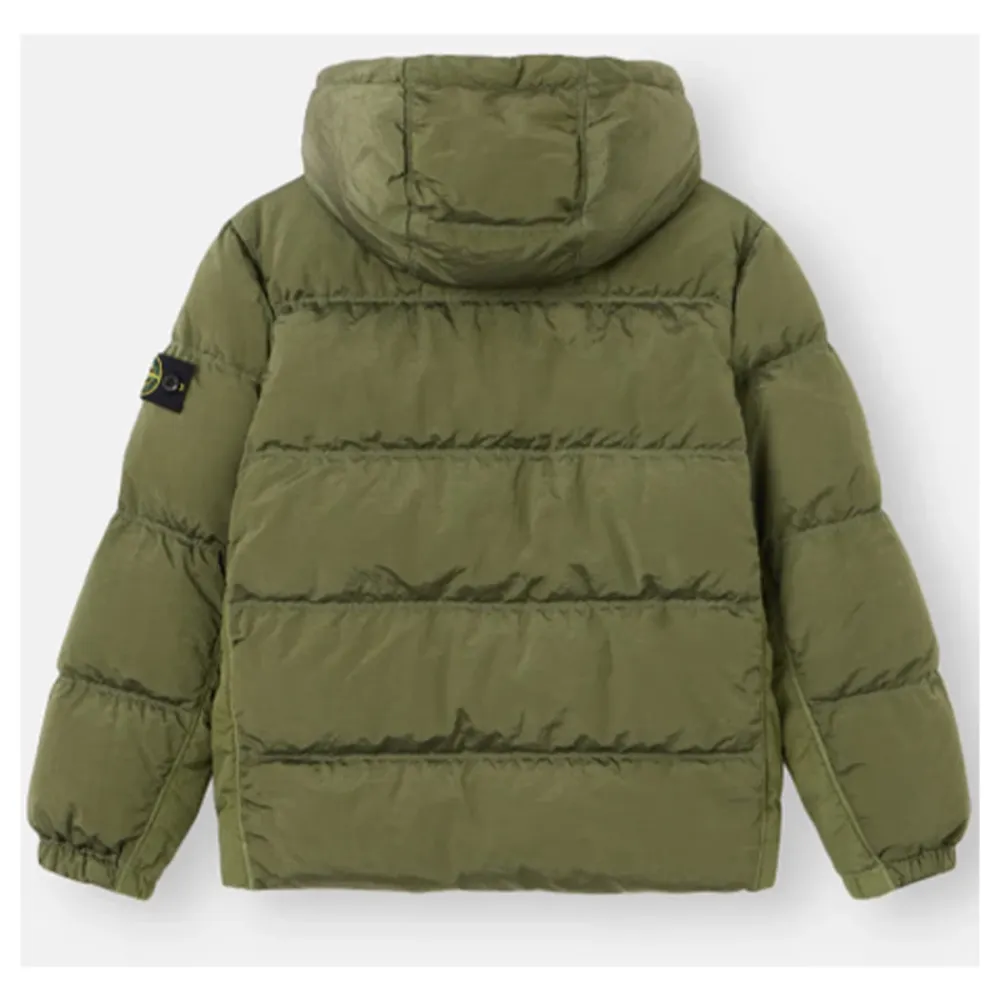 Sage Short Parka>Stone Island Clearance