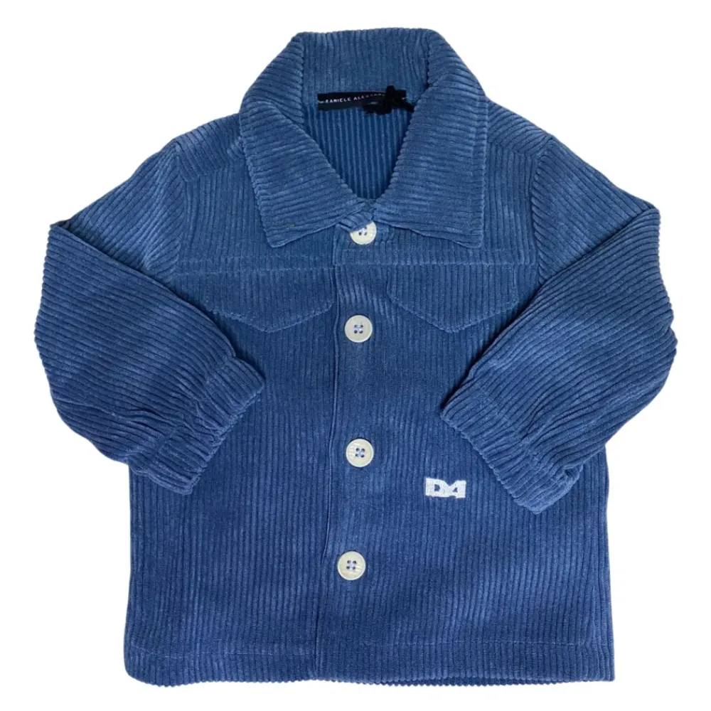 Samteffekt helles Hemd mit Kragen>Daniele Alessandrini New