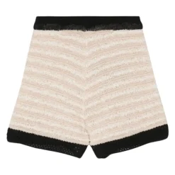 Sand Kinder High Waist Strickshorts>Balmain Hot