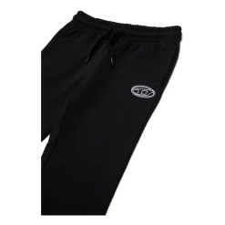 e Ausgestellte Baumwollhose mit Logo>Diesel Sale