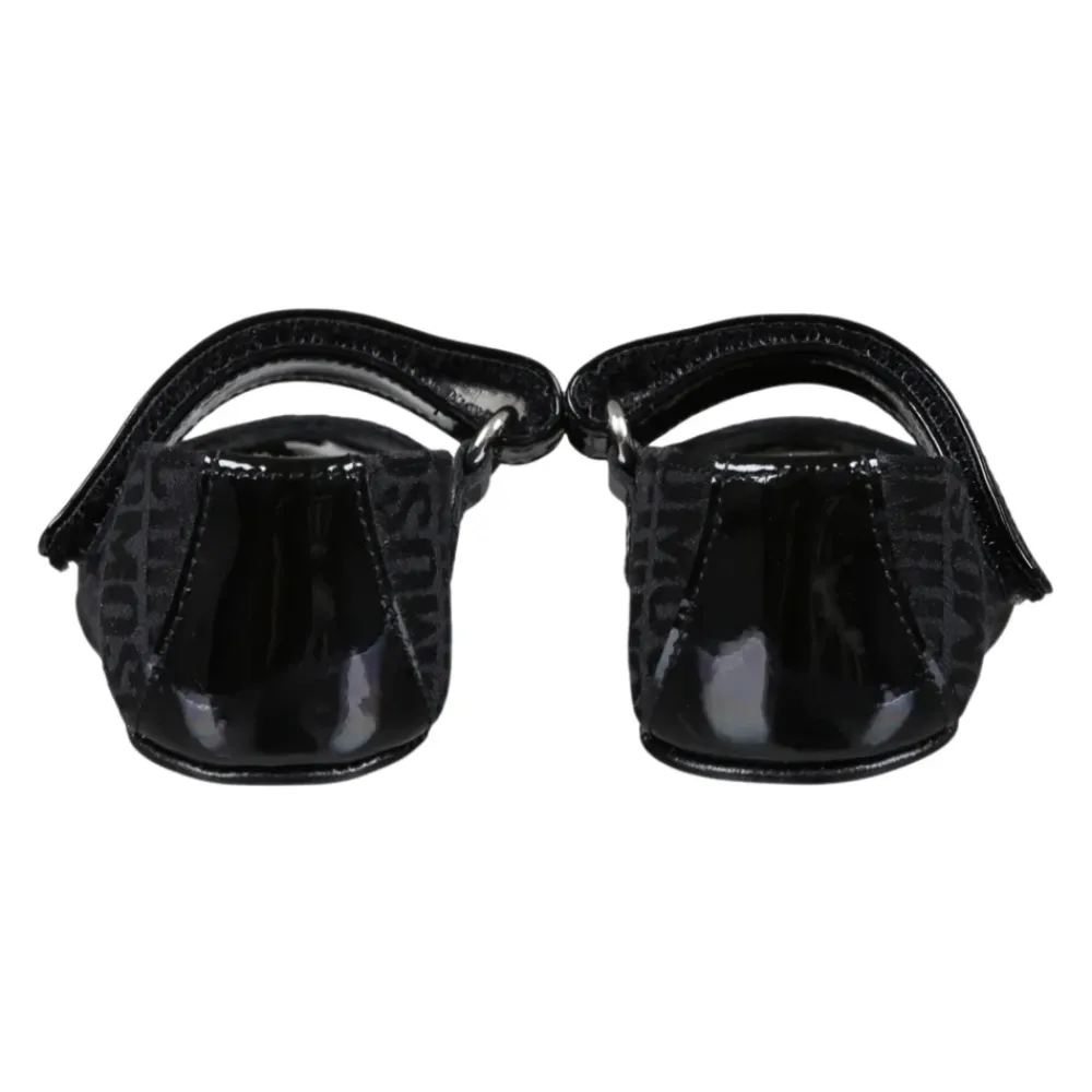 e Ballerinas mit Klettverschluss>Moschino Clearance