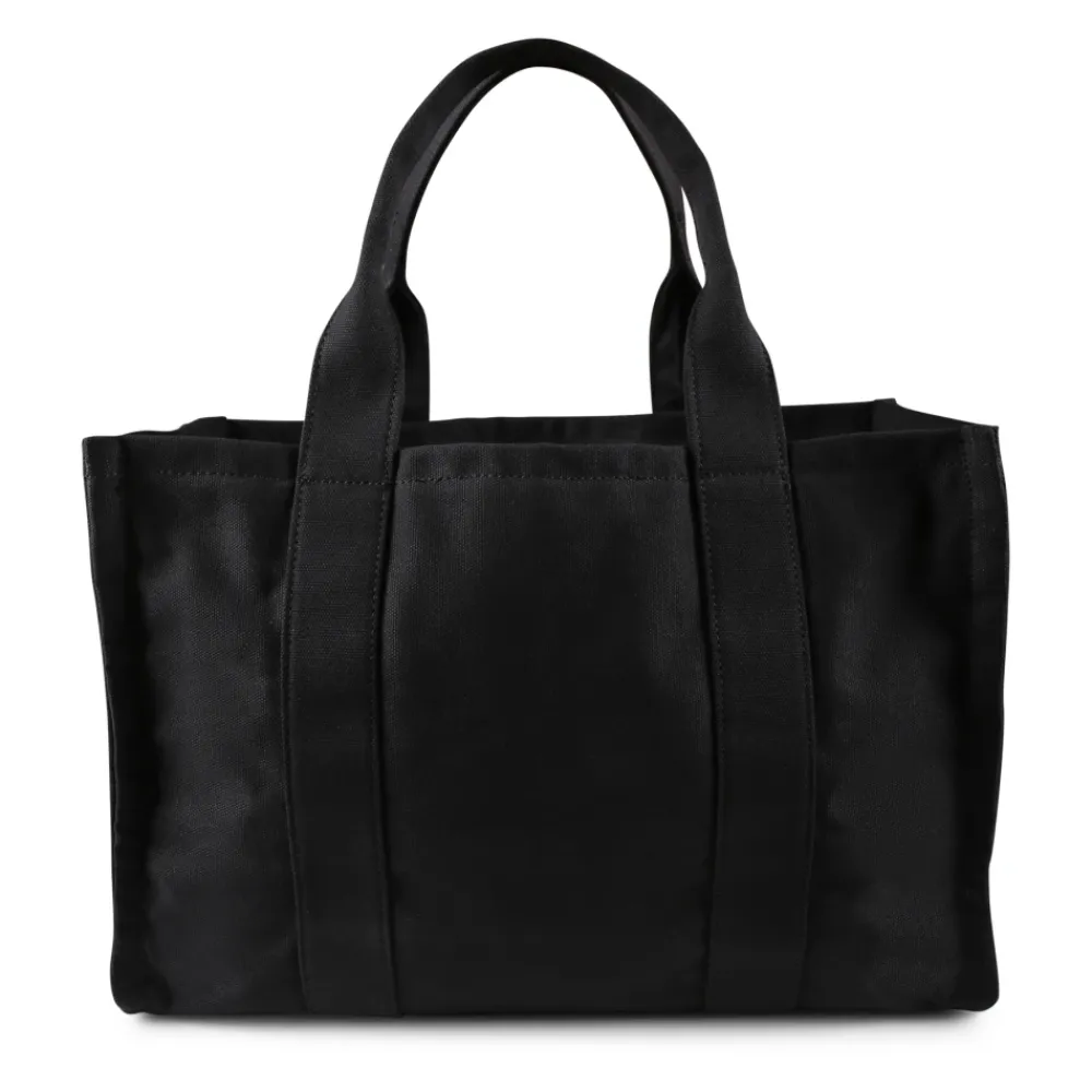 e Canvas-Strandtasche mit gelbem Lächeln>BARROW Clearance