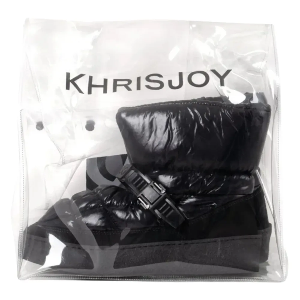 e gesteppte Nylonstiefel>Khrisjoy