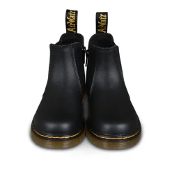 e Leder-Ankle Boots mit gelbem Detail>Dr. Martens Online