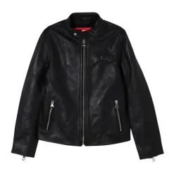 e Lederjacke im Moto-Stil>Diesel Clearance
