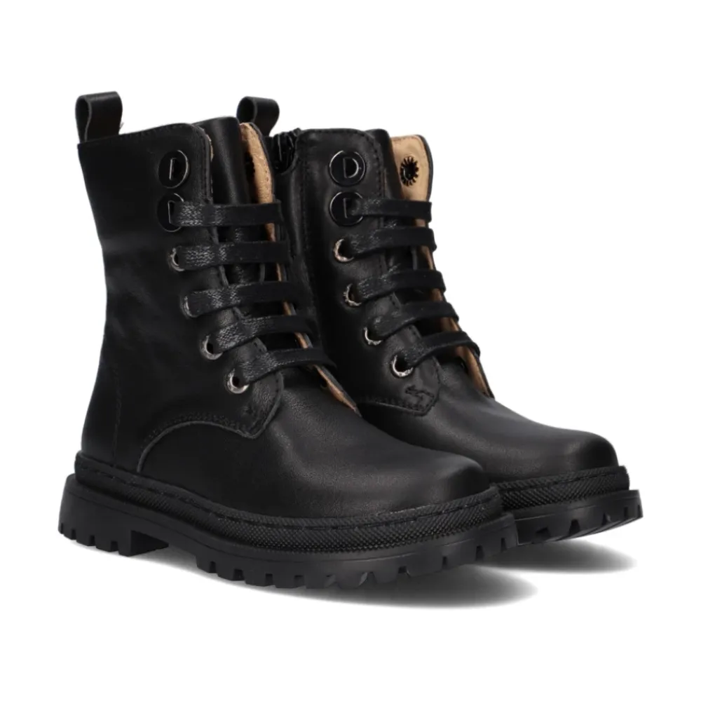 e Leder-Mädchenschnürstiefel>Shoesme New