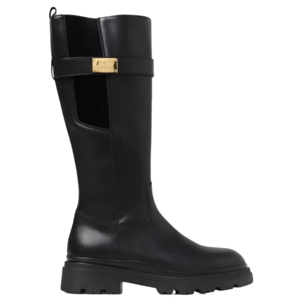 e Leder-Slipper-Stiefel>Elisabetta Franchi Outlet