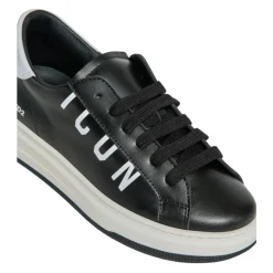 e Ledersneaker für Kinder mit Logo><noscript><img width=