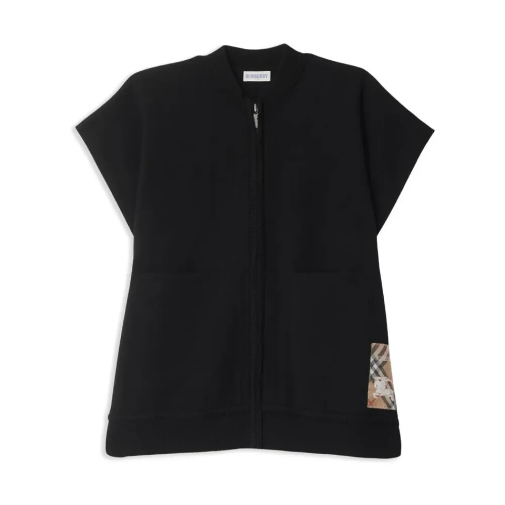 e ärmellose Weste aus Wollmischung>Burberry Sale