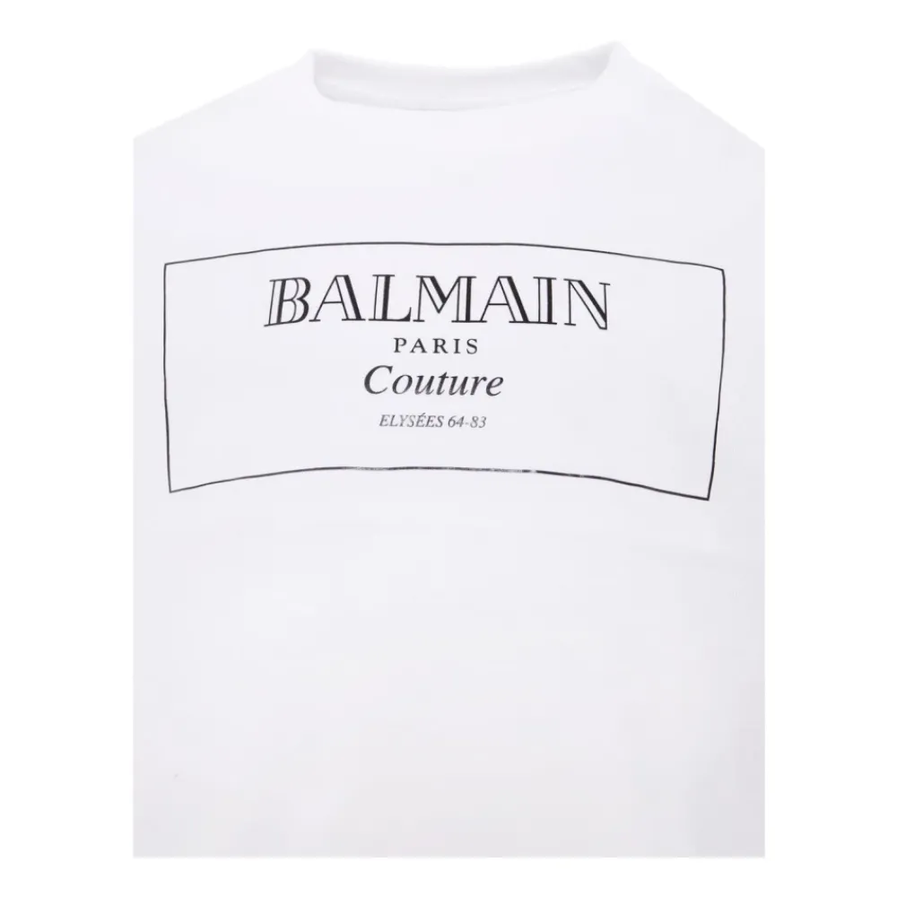 Schwarze T-Shirts und Polos>Balmain Sale