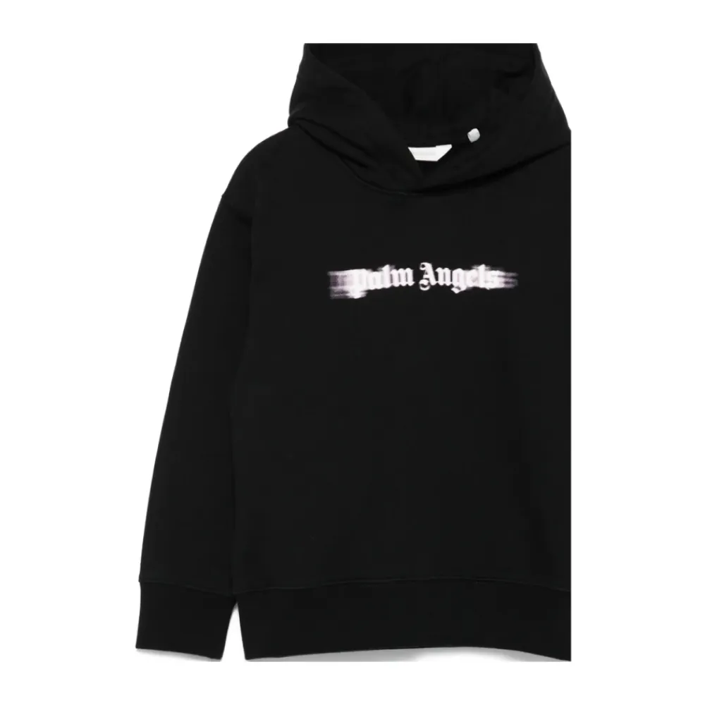 er Baumwollkapuzenpullover mit Logo>Palm Angels Clearance