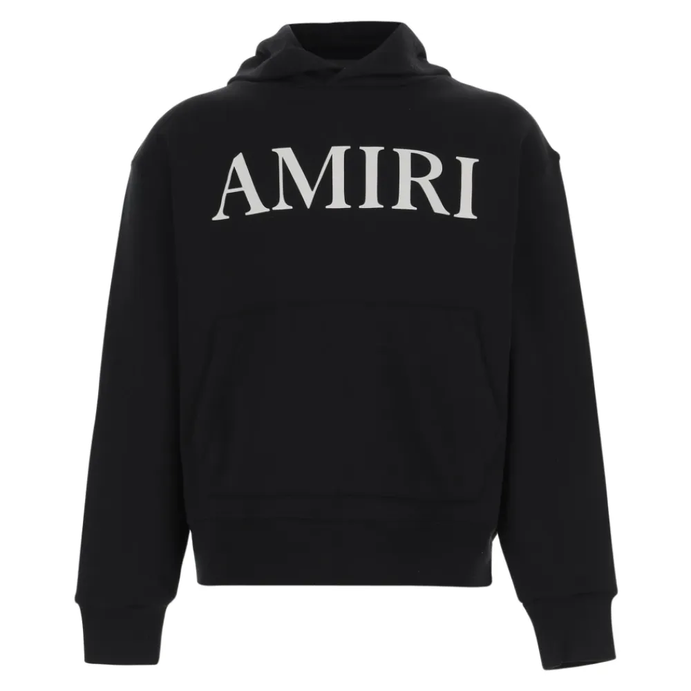 er Baumwoll-Logo-Sweatshirt-Hoodie>Amiri Sale