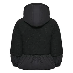 er Daunenmantel mit Kapuze und geprägten Knopfeinsätzen>Balmain Outlet