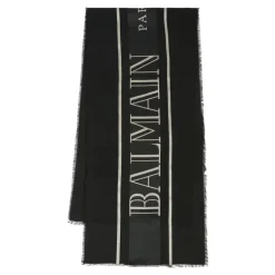 er Fransenschal mit Logo>Balmain Online