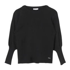 er Merino Woll Rundhalsausschnitt Pullover>Monnalisa Hot
