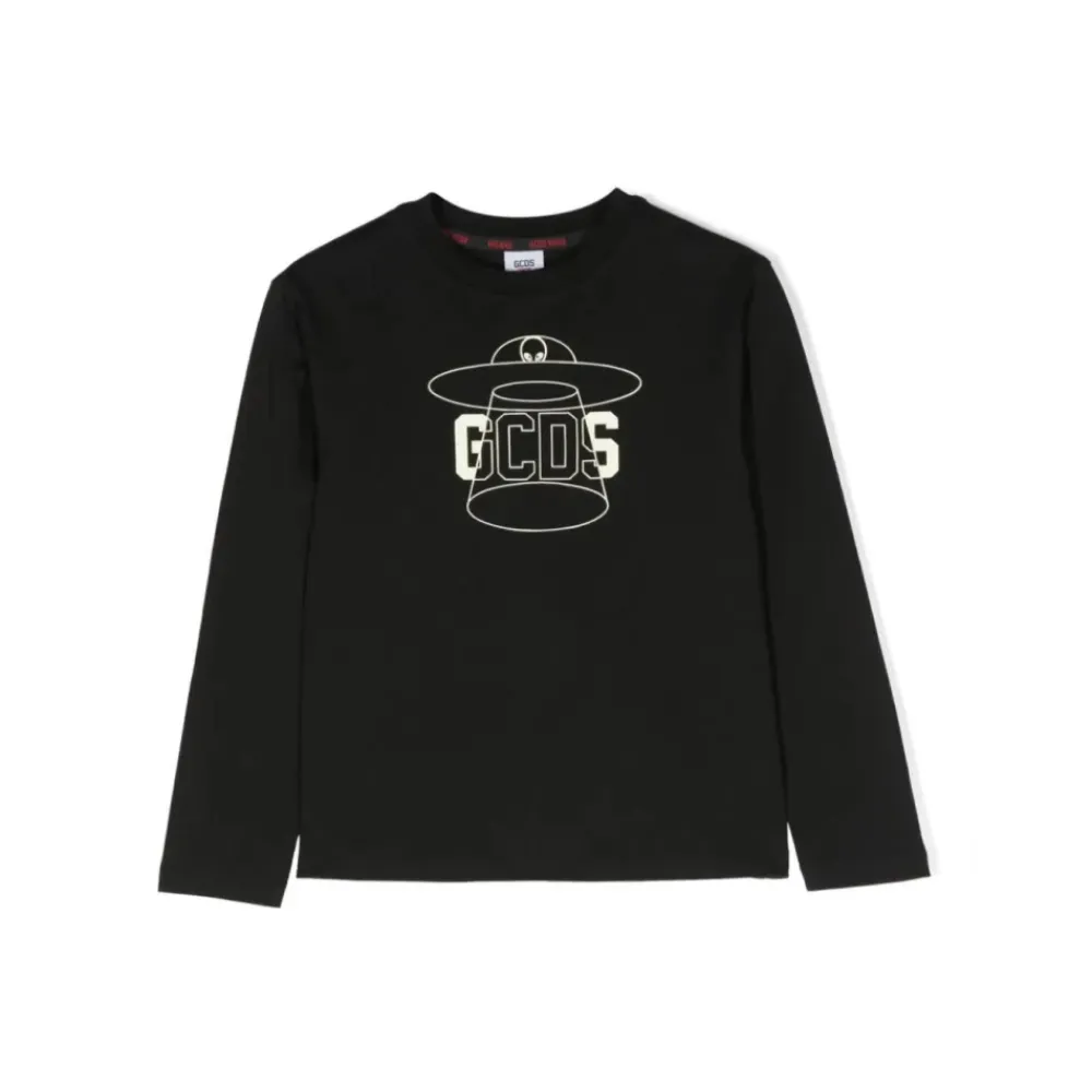 er Rundhalsausschnitt Pullover>GCDS Sale