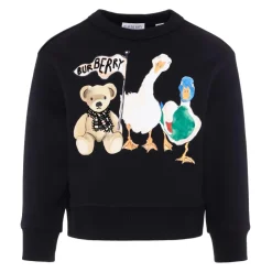 er Rundhals-Sweatshirt mit Tierdruck>Burberry Best