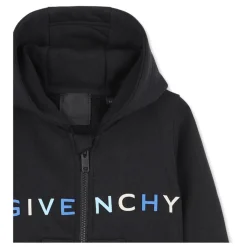 er Zip-Up Hoodie mit Hellblauem Logo><noscript><img width=