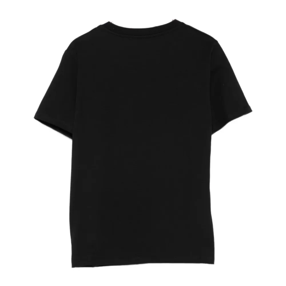 es & Goldenes Stilvolles Mädchen T-Shirt>Balmain Sale