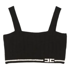 es Gestricktes Crop Top>Elisabetta Franchi Clearance