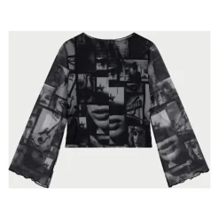 es Mesh Langarmshirt>Guess Discount