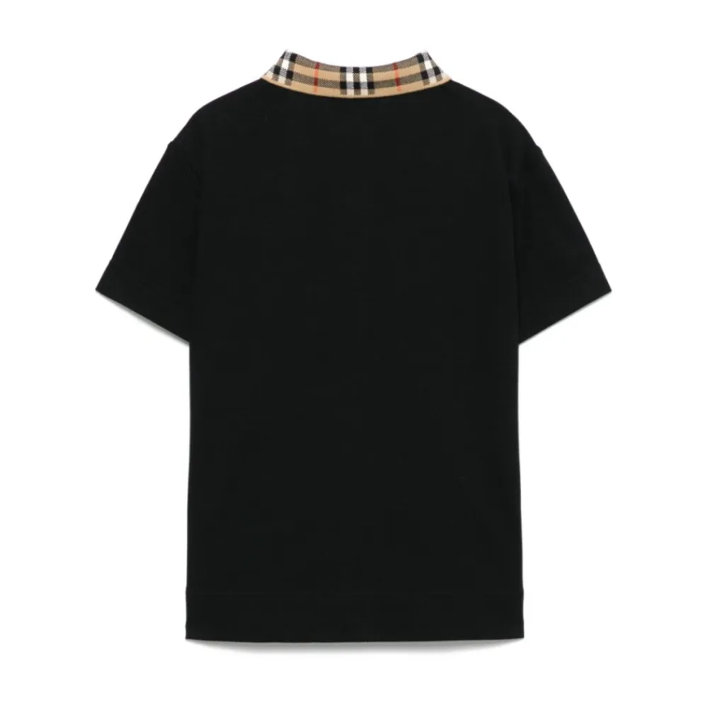 es Poloshirt mit Knopfleiste>Burberry