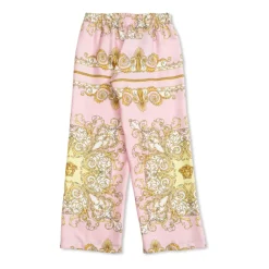 Seidenhose mit lockerer Passform>Versace Best