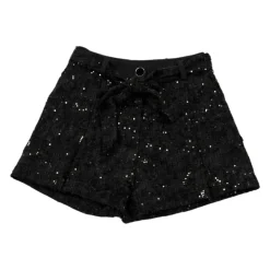 Shorts mit Paillettenbesatz>Monnalisa Clearance