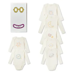 Siebener-Pack Baby-Strampler>Stella McCartney New