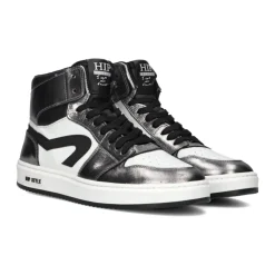 Silberne High Top Mädchen Sneakers>Hip Hot