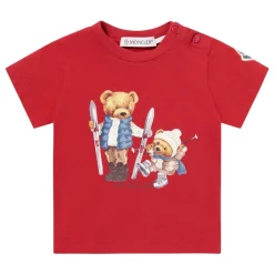 Ski Bär T-Shirt in>Moncler Sale