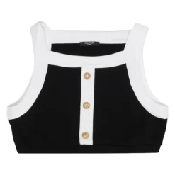 Sleeveless Tops>Balmain