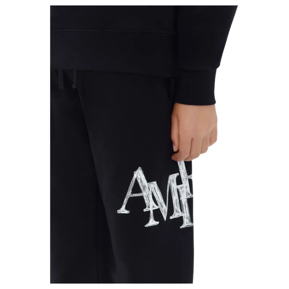 Staggered Scribble Sweatpant>Amiri Discount
