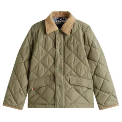 Steppjacke mit Kontrastkragen>Tommy Hilfiger Online