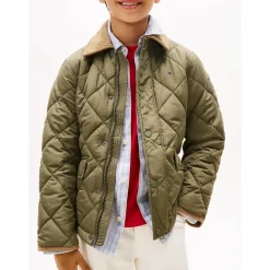 Steppjacke mit Kontrastkragen>Tommy Hilfiger Online