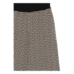 Stilvolle Beige und Schwarze Hose>Balmain Best