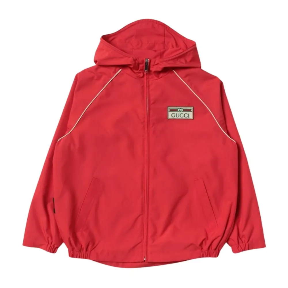 Stilvolle Jacke mit Reißverschluss und Kapuze>Gucci Clearance