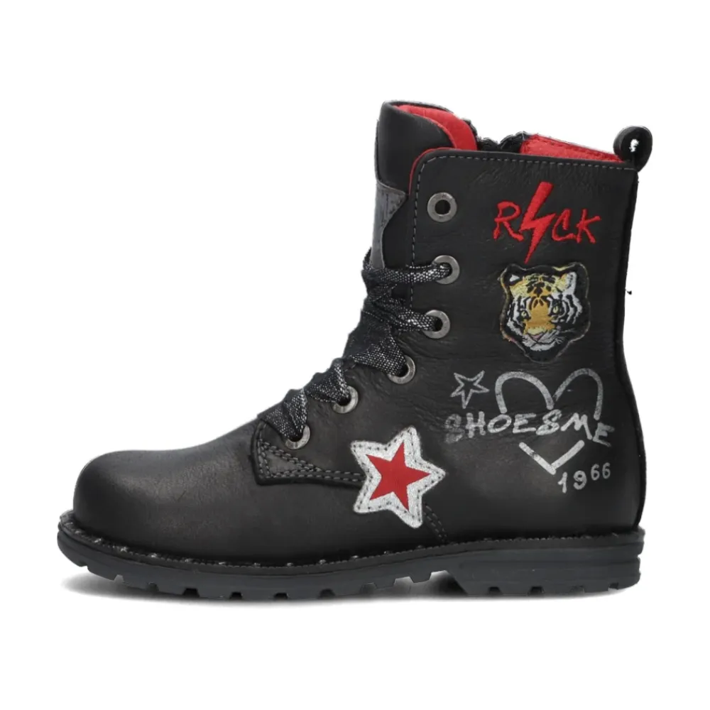 Stilvolle e Leder-Mädchenstiefel>Shoesme Clearance