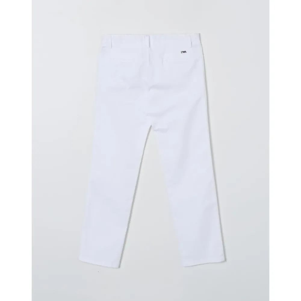 Straight Leg Chino Pants>Emporio Armani