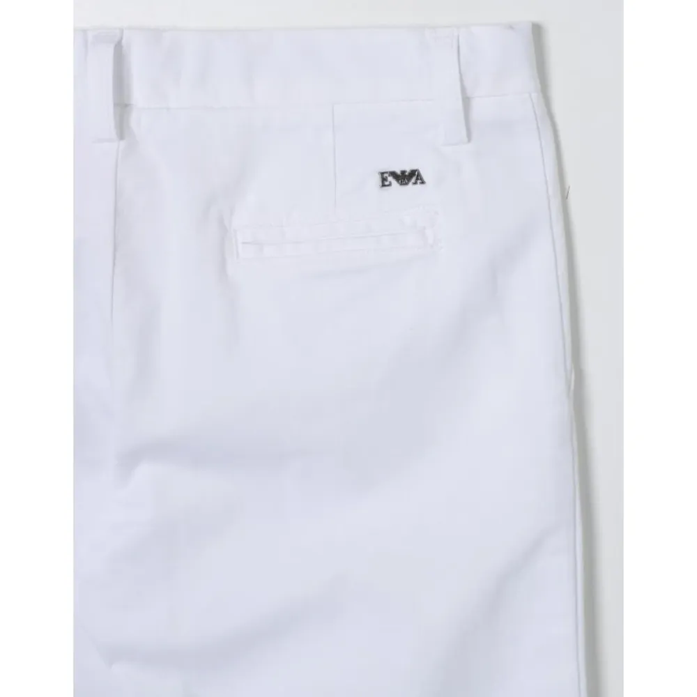 Straight Leg Chino Pants>Emporio Armani