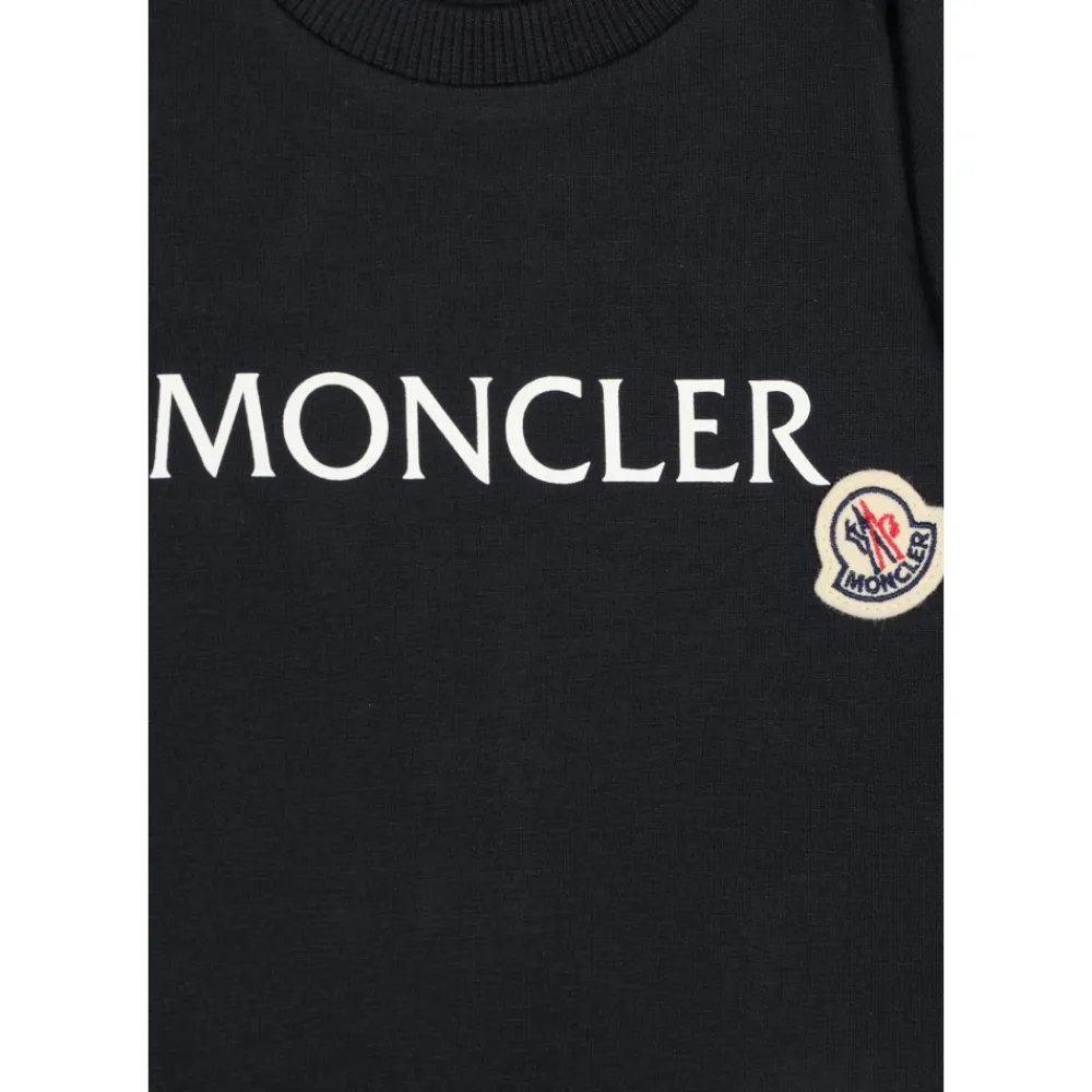 Strampler mit Rundhalsausschnitt>Moncler Discount
