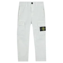Stretch Cotton Cargo Trousers>Stone Island Outlet