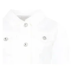 Stretch Denim Jeans Jacke><noscript><img width=