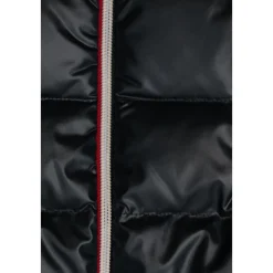 Strickjacke mit gestepptem Einsatz><noscript><img width=