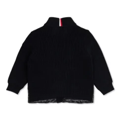 Strickjacke mit gestepptem Einsatz>Moncler Hot