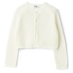 Strickjacke mit Knopfleiste und langen Ärmeln>Il Gufo Hot