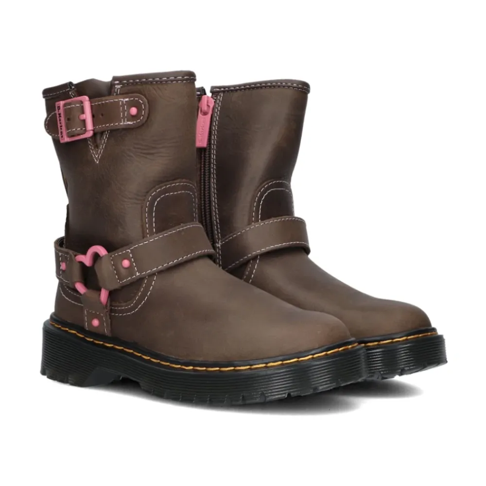 Stylische Mädchen Biker Boots für Abenteuer>Dr. Martens Sale