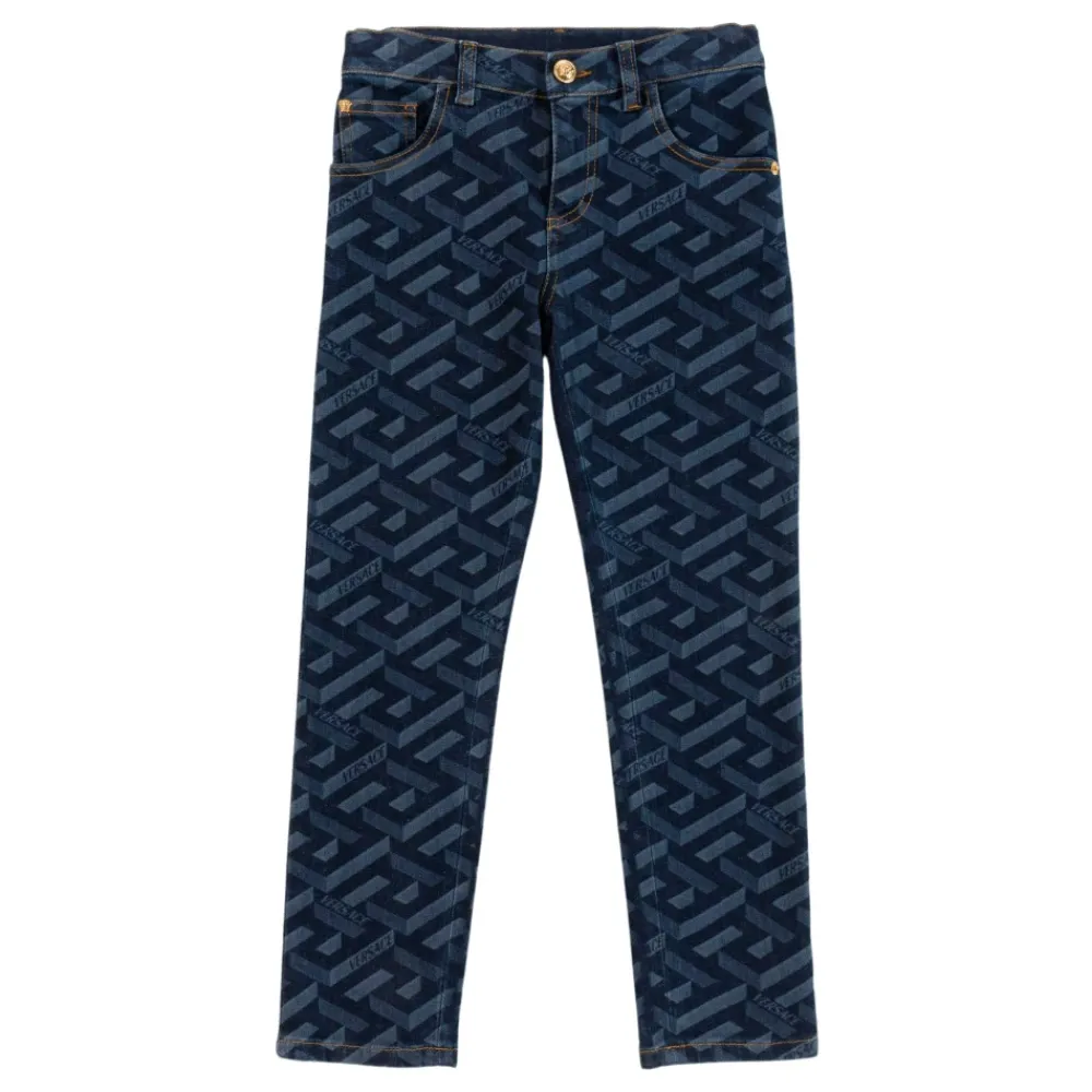 Stylische Slim Jeans für Kinder>Versace