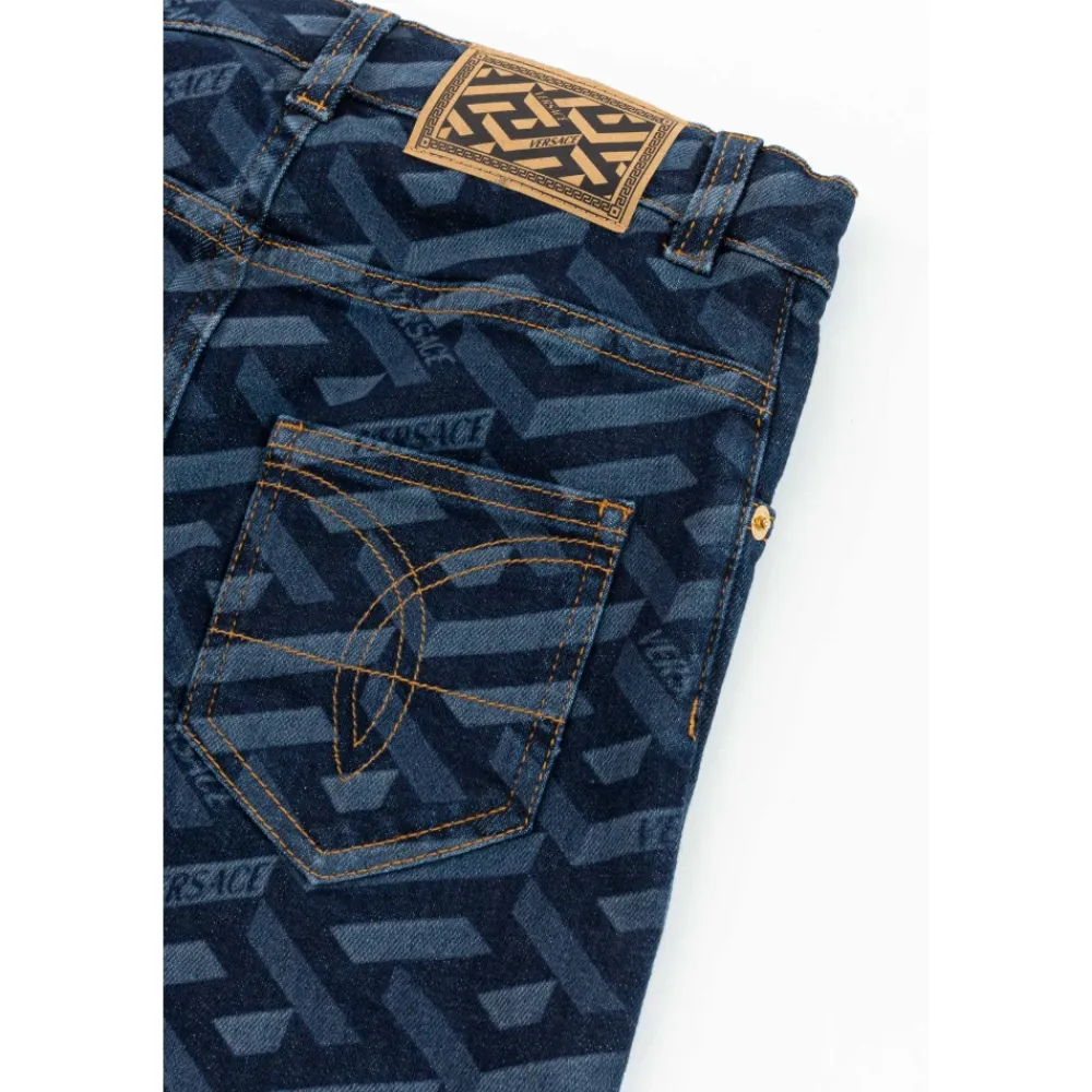 Stylische Slim Jeans für Kinder>Versace